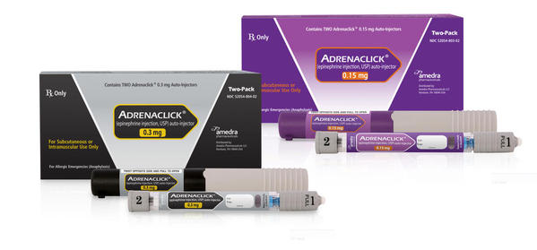 Adrenaclick brand name epinephrine autoinjectors